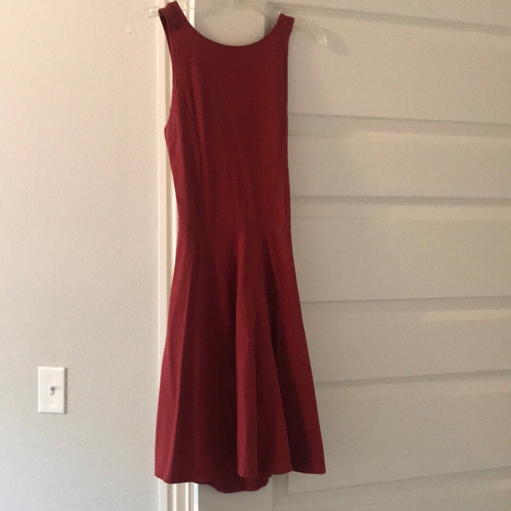 Red dress
